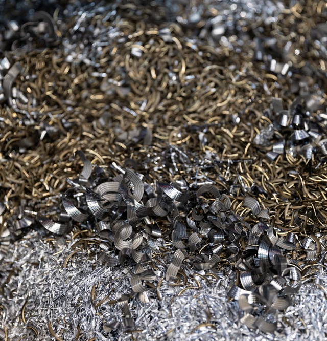 Le scrap, ces déchets métalliques destinés au recyclage, constitue aujourd'hui l'essentiel de la matière première utilisée par Ceratizit.