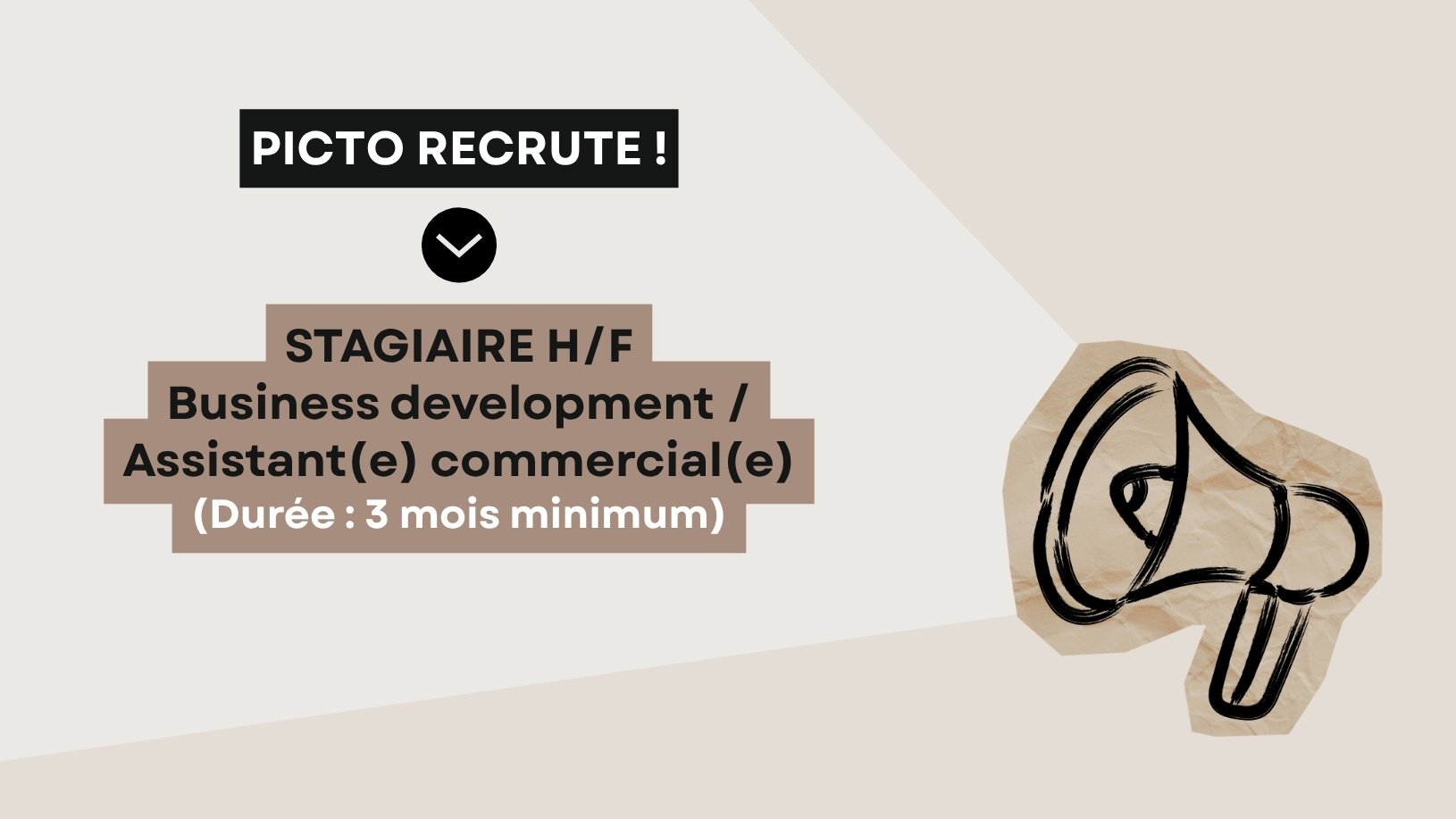 Stage rémunéré – business development / assistant commercial (M/F/X)