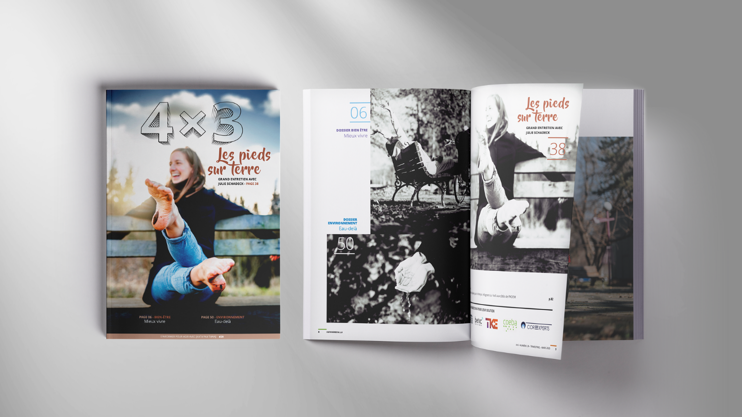 4x3 N°29 – Mars 2025 – « Les pieds sur terre »