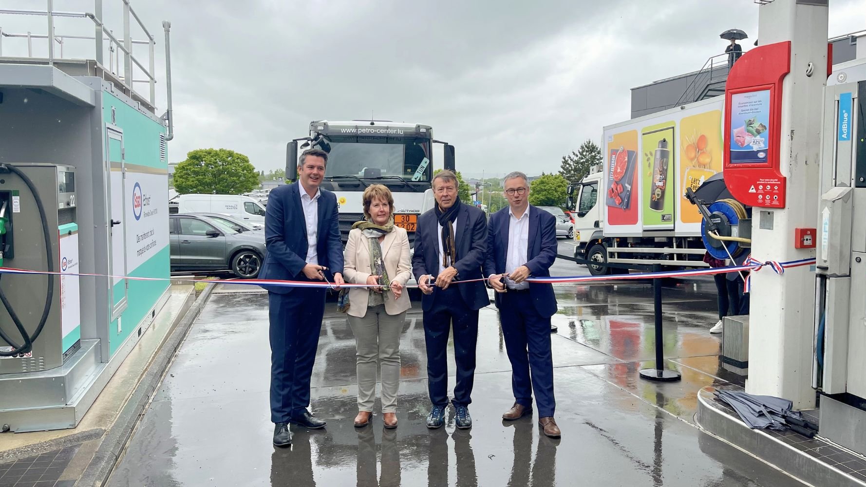 La première pompe de diesel renouvelable ouvre à Leudelange