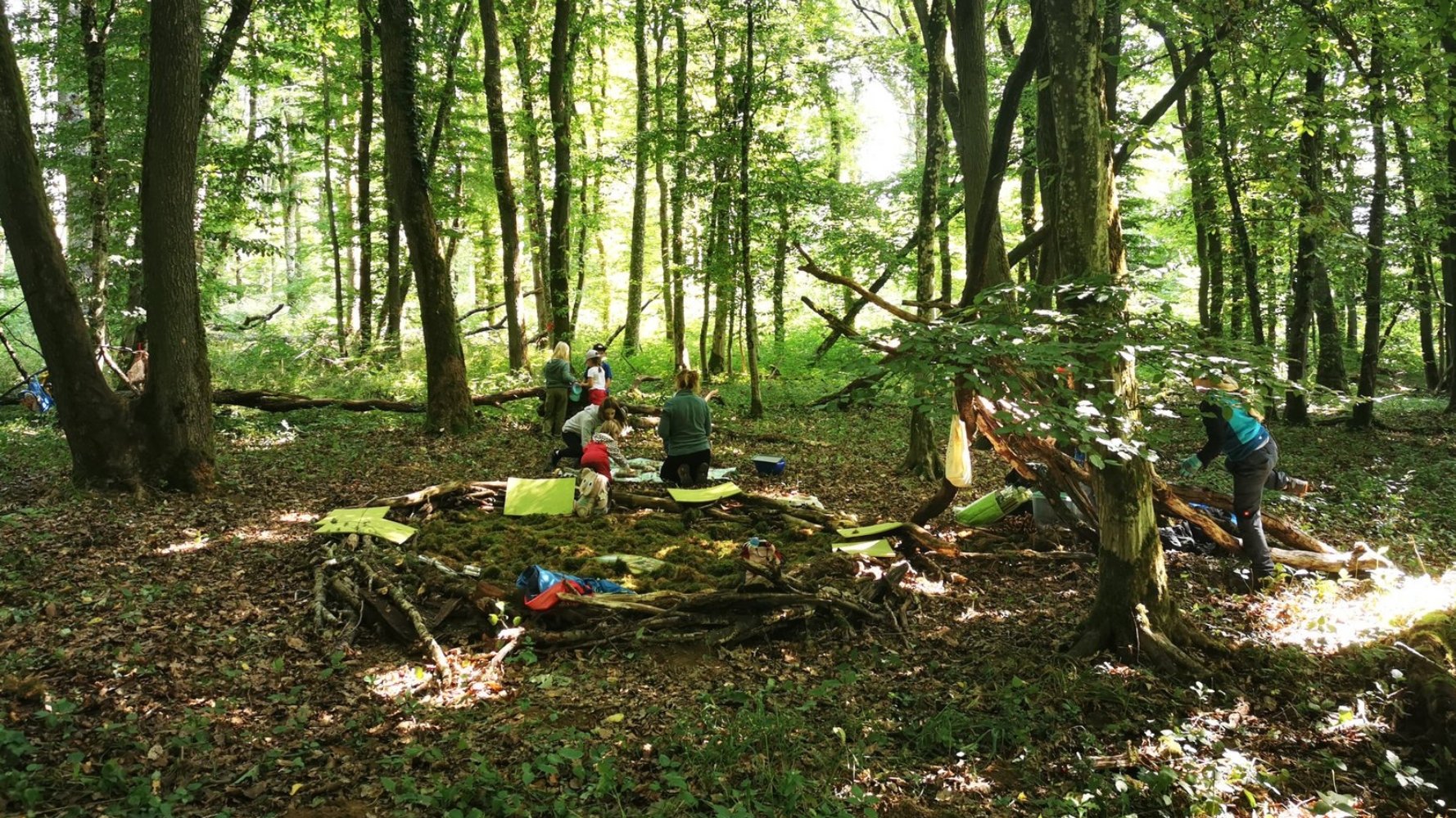 Ateliers nature : une semaine d'aventures pour les enfants de chez Schroeder