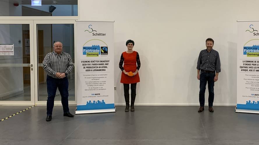 La commune de Schuttrange a obtenu le label « Fairtrade Gemeng »