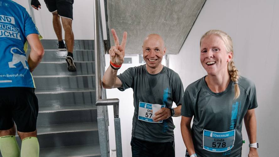 Highest tower run in Western Europe