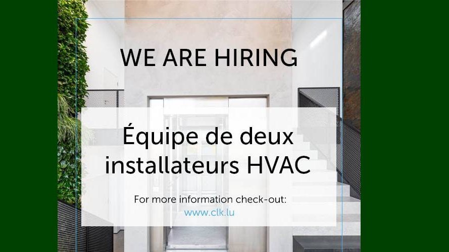 CLK Constructions recrute !