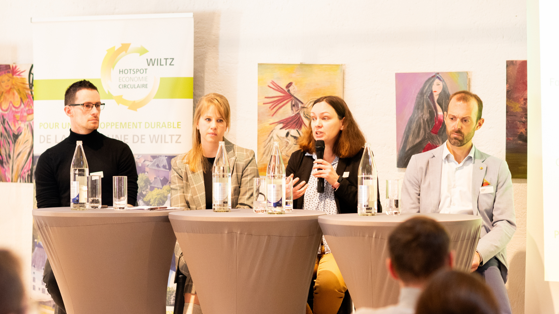 IA et technologies : quel rôle pour l'économie circulaire ? Débat à Wiltz