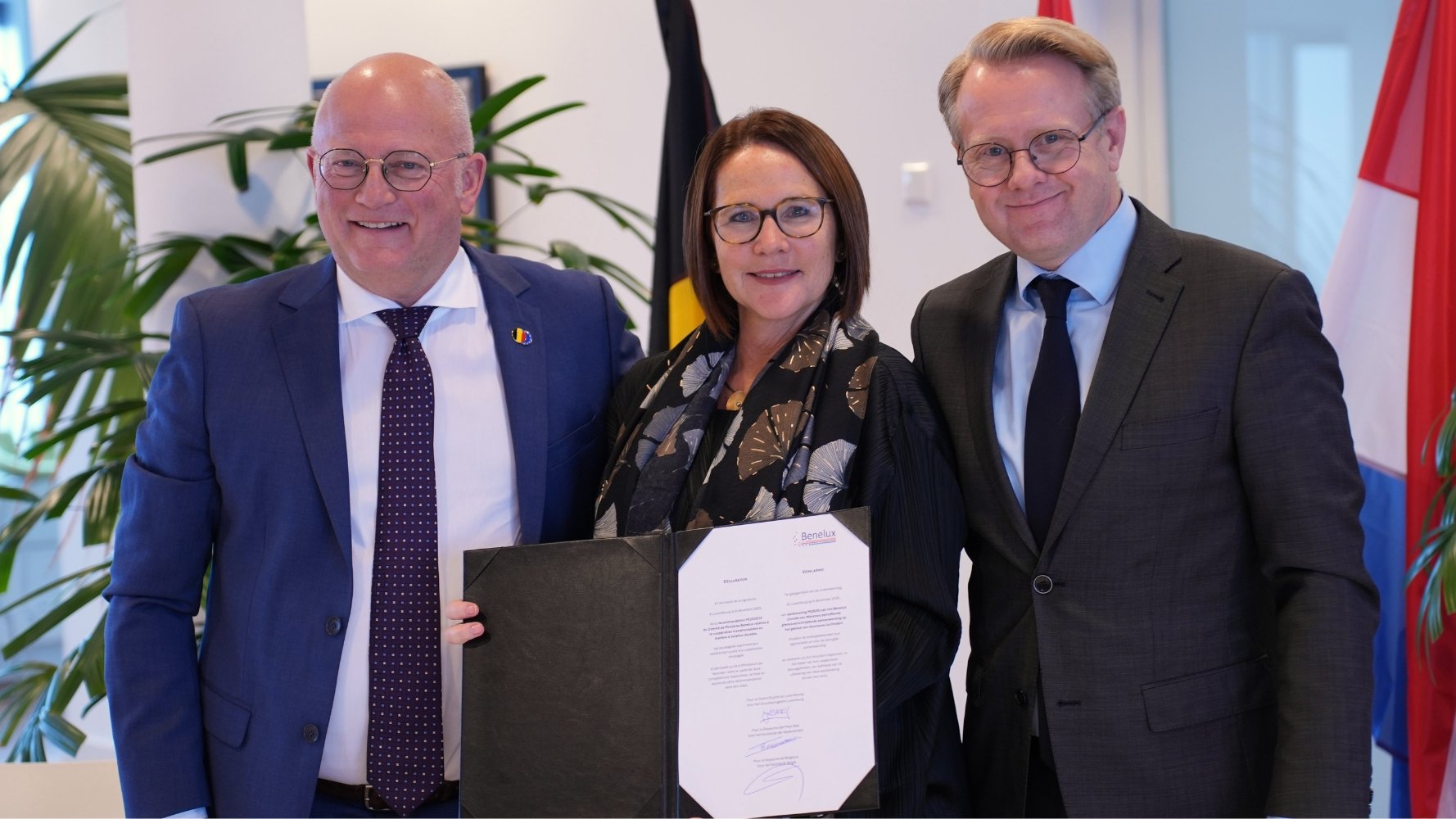 Les pays du Benelux s'engagent ensemble vers une aviation sans émissions