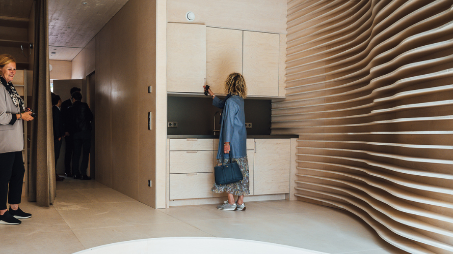 Le « Floater » : un gîte unique en son genre