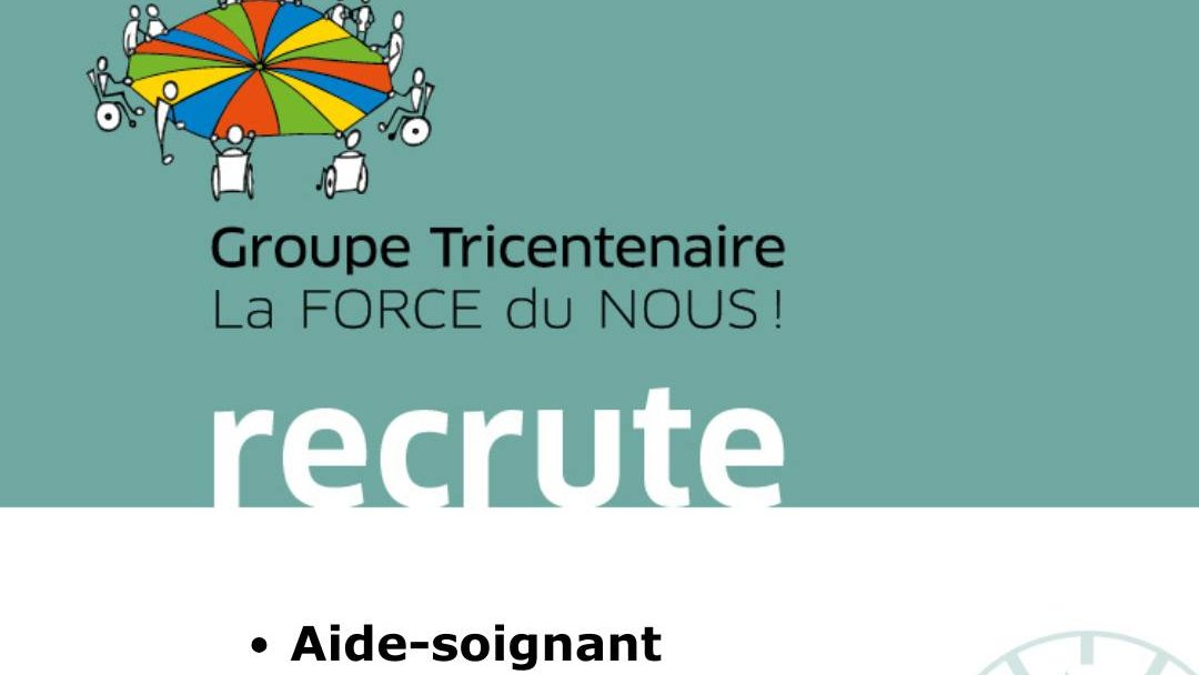 Aide-soignant (m/w/ng) / Le Tricentenaire a.s.b.l