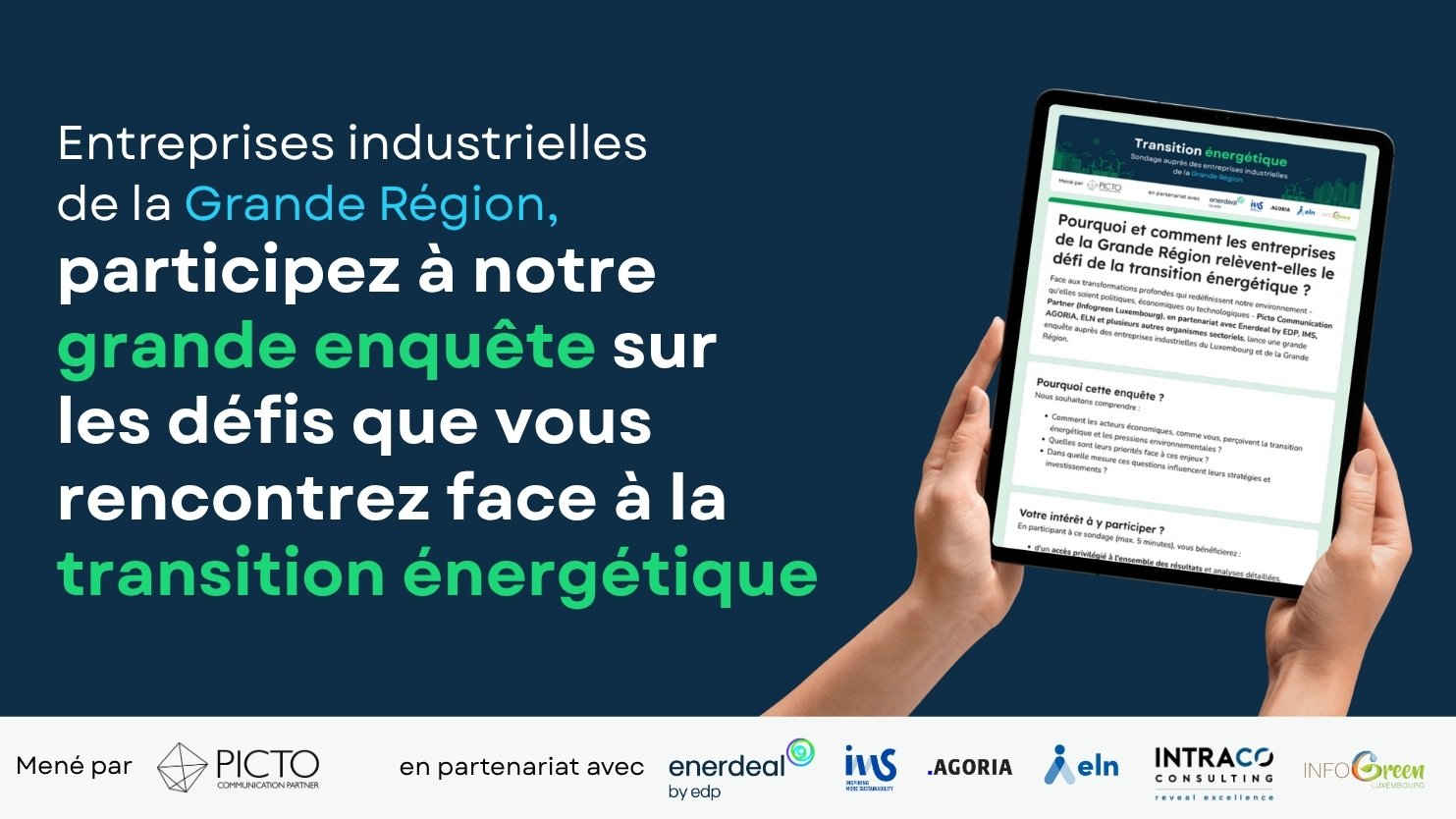 Sondage - Entreprises industrielles de la Grande Région : faites vous entendre !