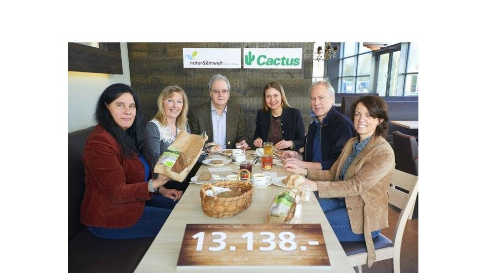 Cactus : Un chèque de 13.138 € pour les roselières, grâce au Natur Brout