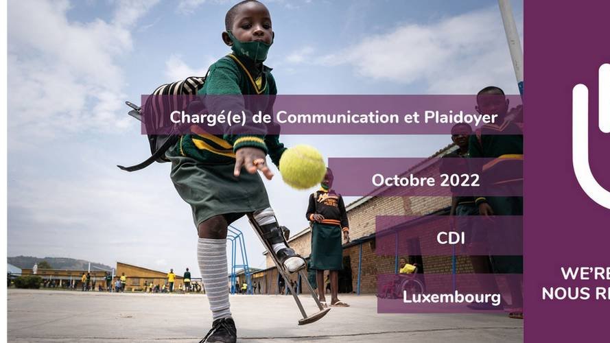 Handicap International Luxembourg recrute !