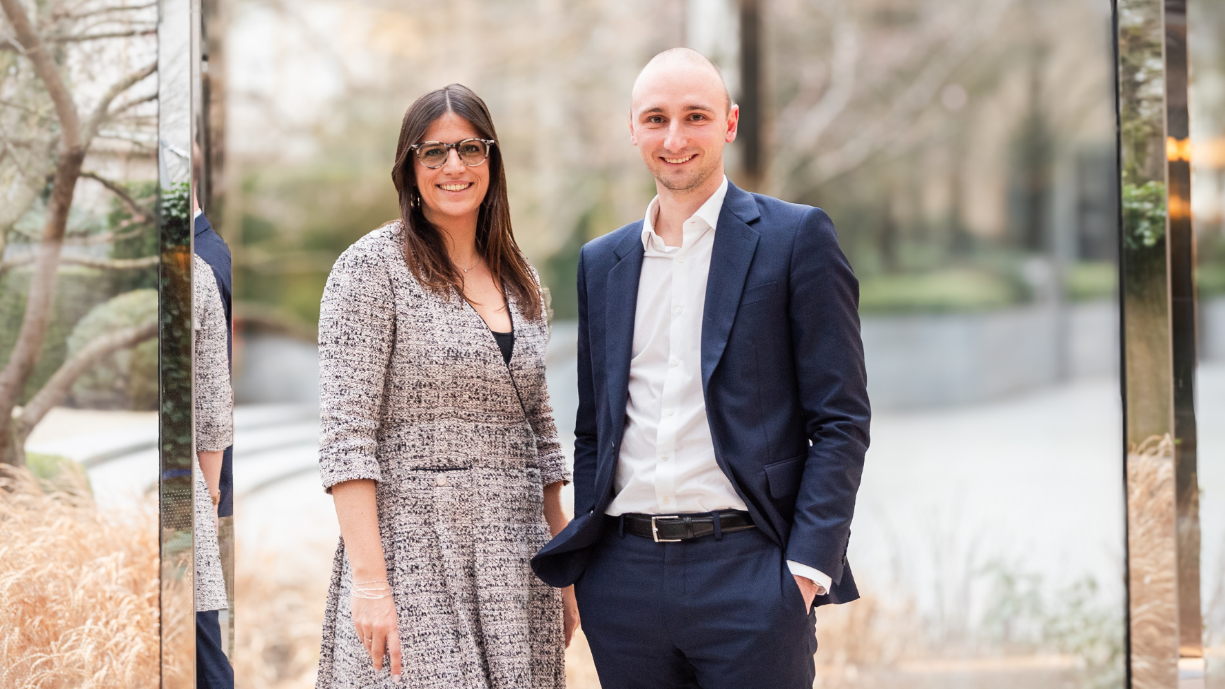 Gabrielle Da Costa et Charles Sunnen - Banque de Luxembourg