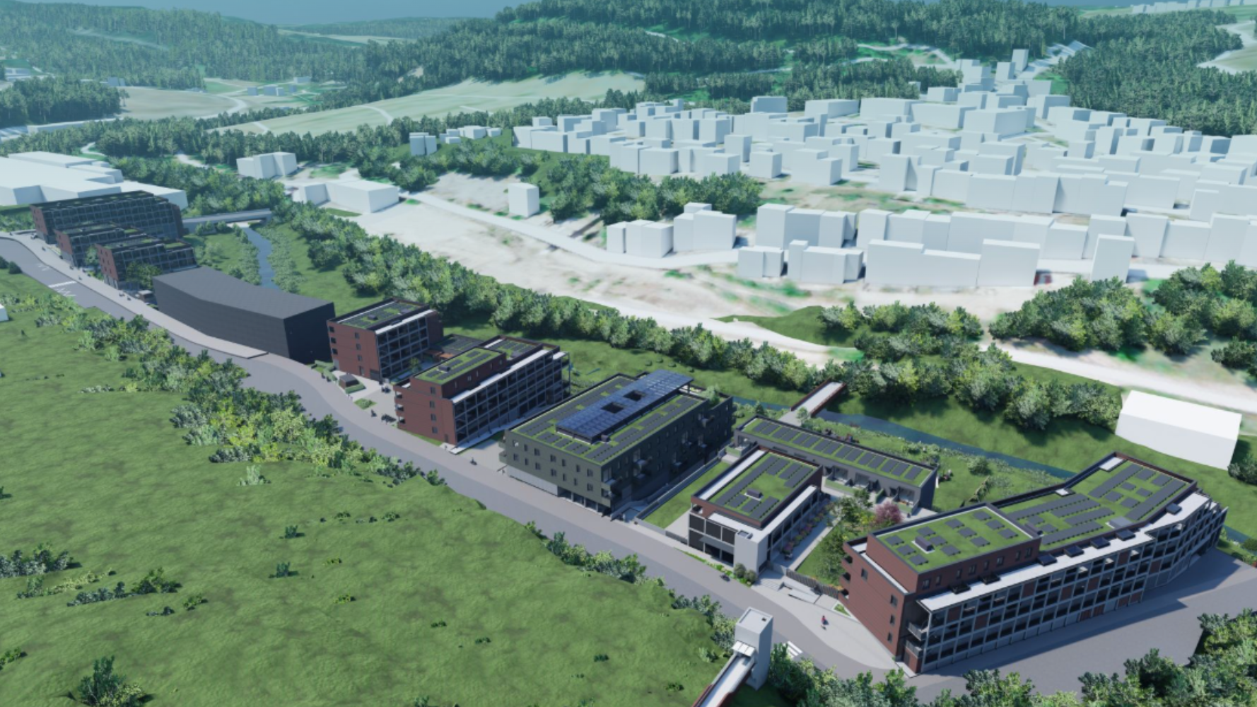 À Wiltz, un quartier durable prend forme à la Giewerei