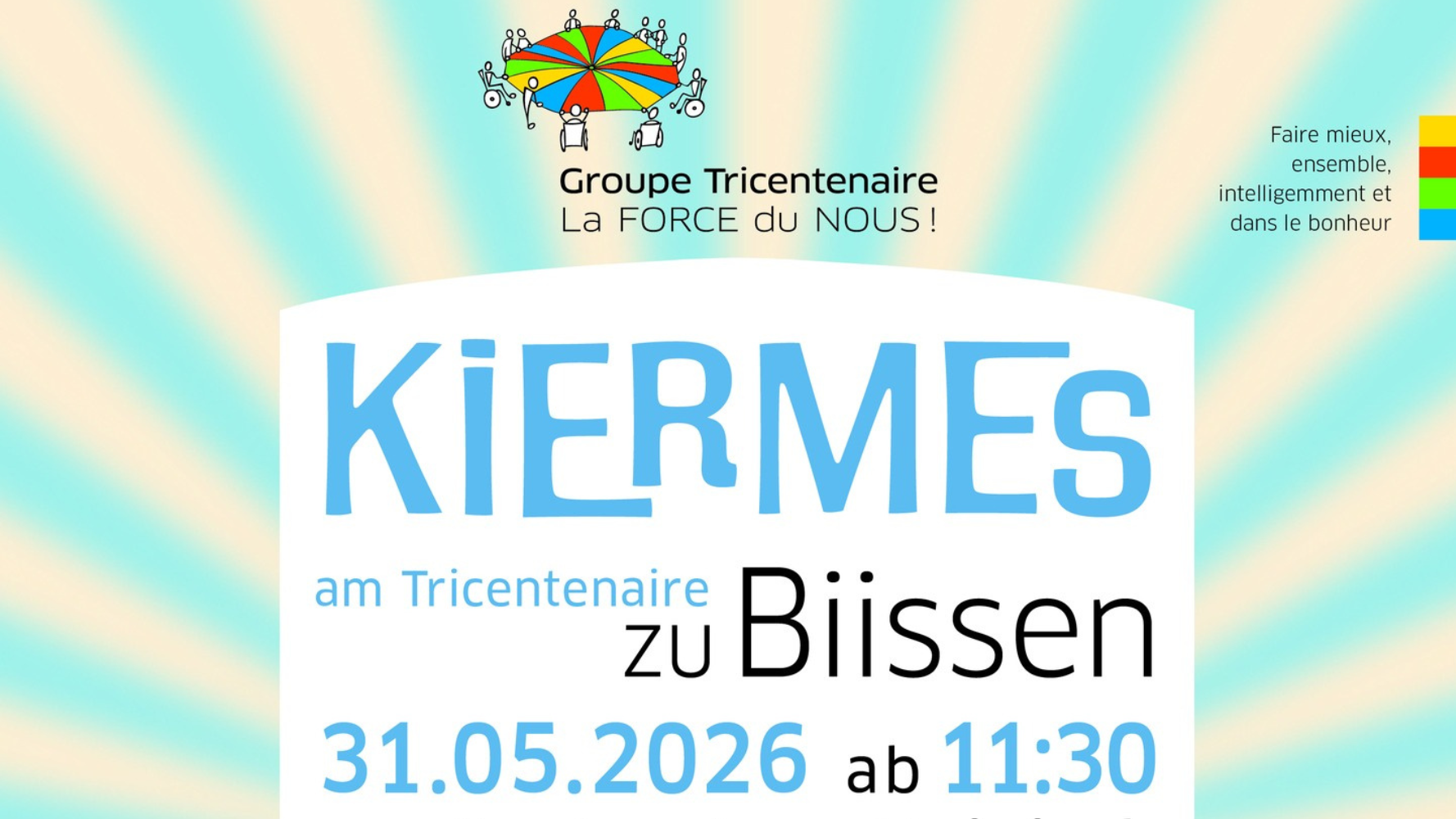 Kiermes am Tricentenaire