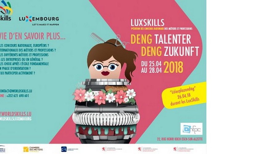 En route pour LuxSkills 2018 !