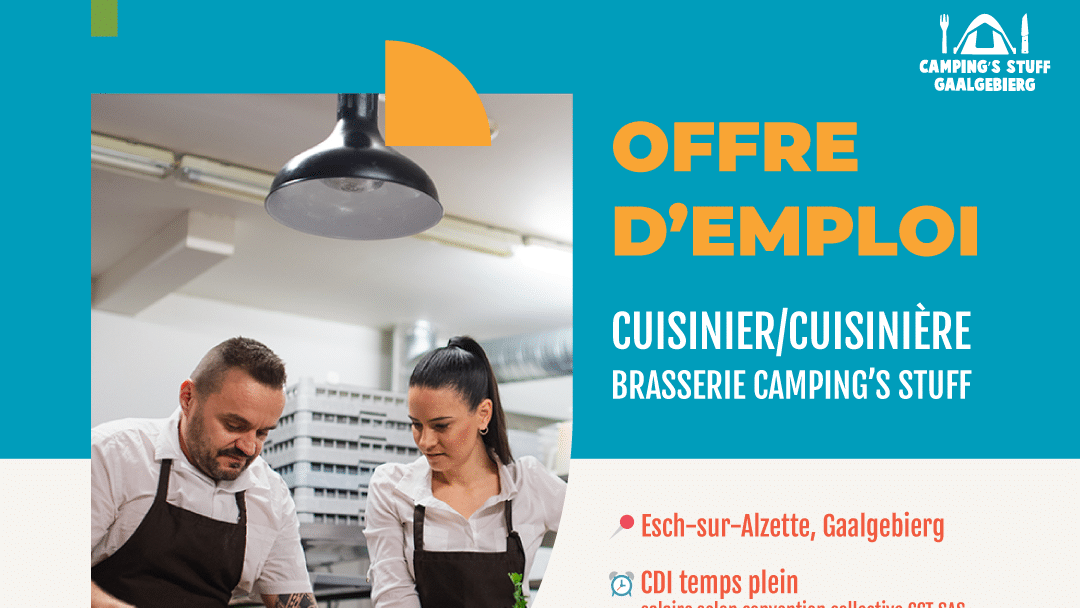 Cuisinier (m/f) / CIGL Esch