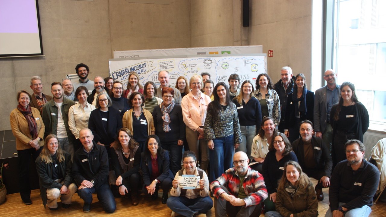 Lancement de l'Ernärungsrot Lëtzebuerg