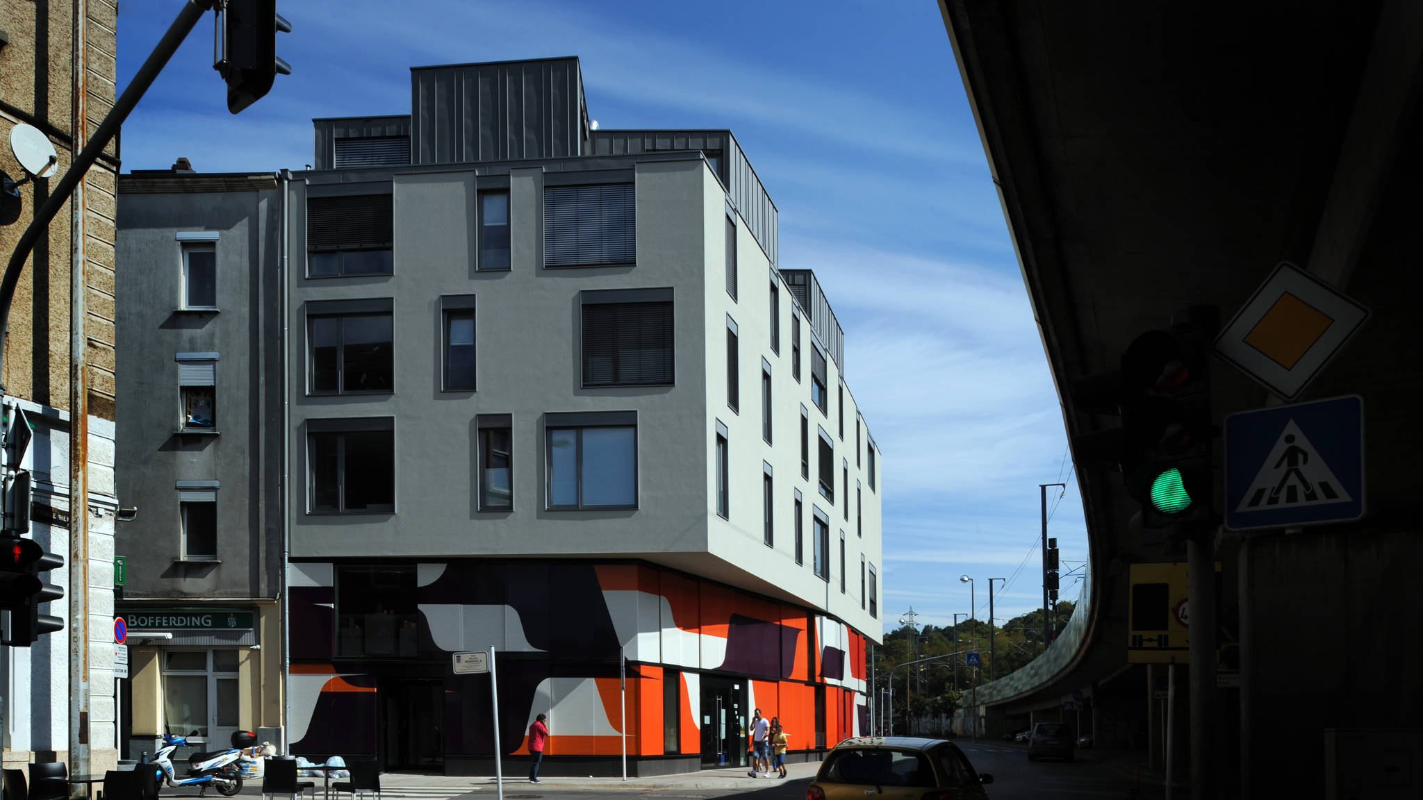 Nouvel immeuble à Esch/Alzette : Maison des citoyens et logements étudiants