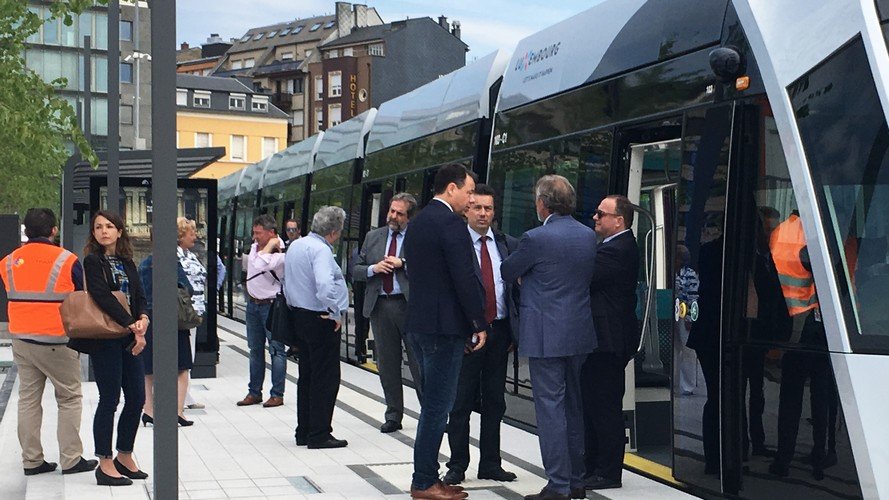 Mise en service de trois nouvelles stations : Theater, Faïencerie et Stäreplaz/Etoile