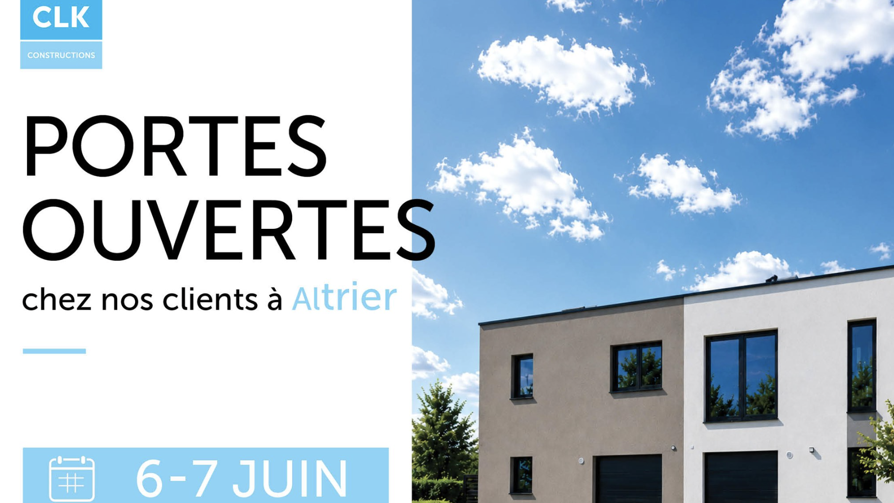 PORTES OUVERTES CLK à Altrier – 6 & 7 Juin