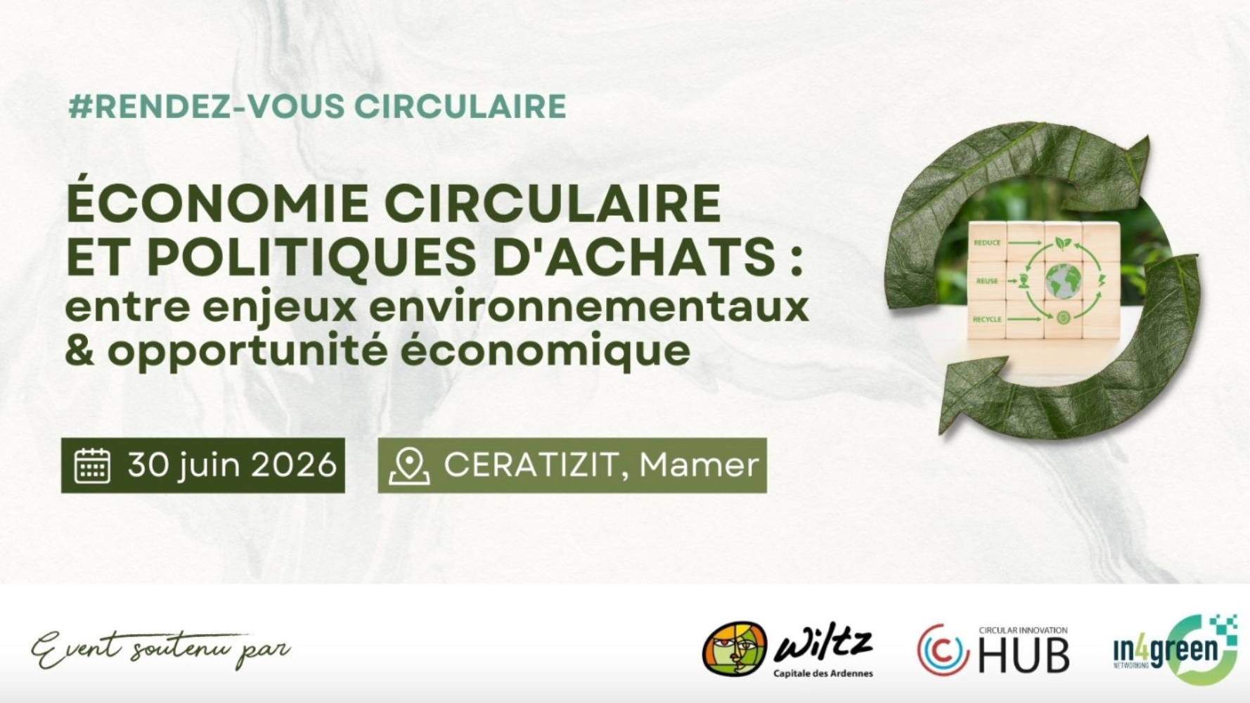 Économie circulaire et politiques d'achats