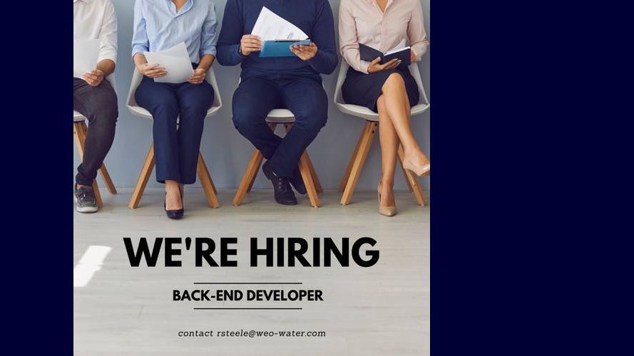 WEO recrute !