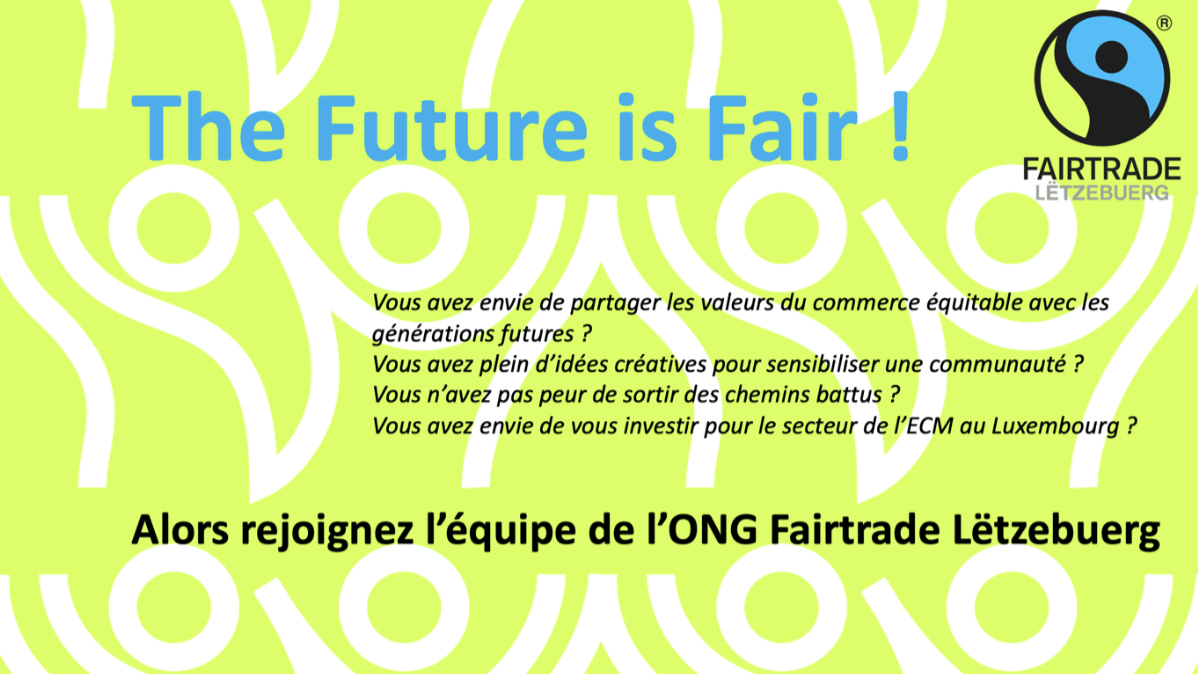 Responsable du programme Fairtrade School et des activités pédagogiques (m/f)