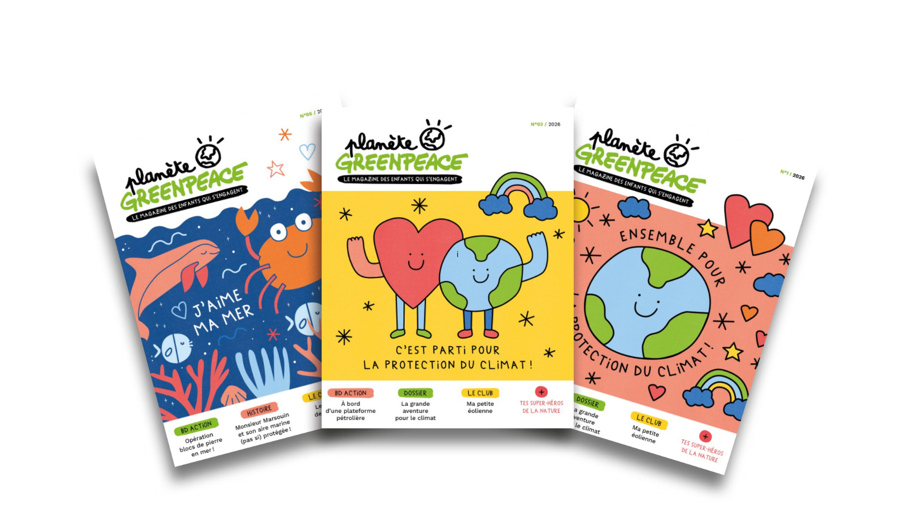Planète Greenpeace : un nouveau magazine pour sensibiliser les enfants