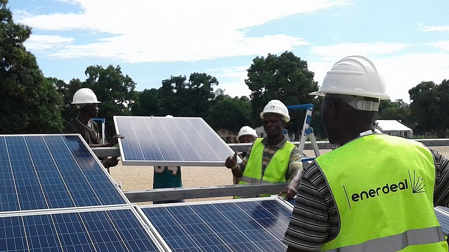 Enerdeal installe la plus grosse centrale solaire D'Afrique au Congo