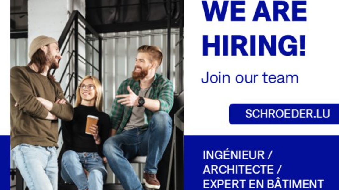 Technicien et dessinateur en infrastructure (m/f/d) / Schroeder & Associés S.A.