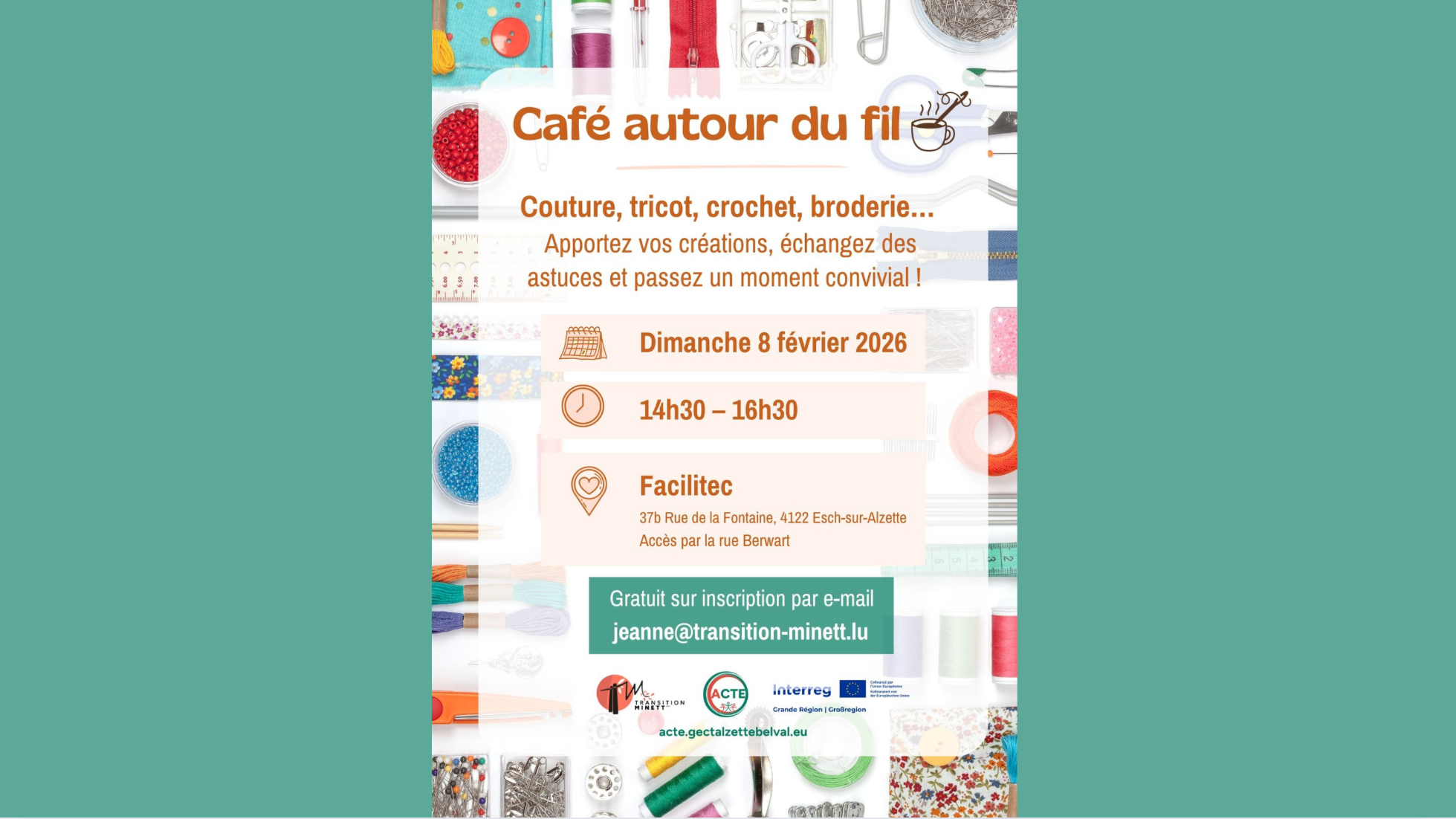 Café autour du fil