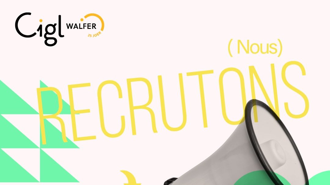 Chef d'équipe espaces verts (m/f) / CIGL Walfer