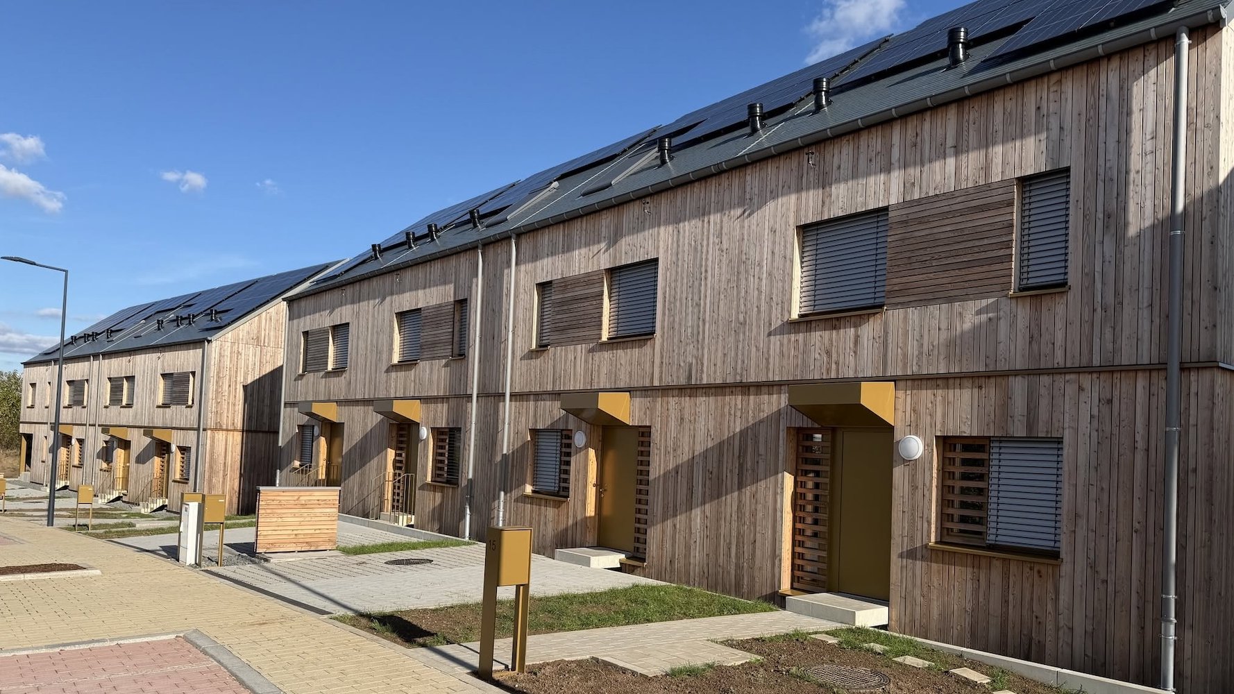 Inauguration de 28 maisons unifamiliales à Gonderange
