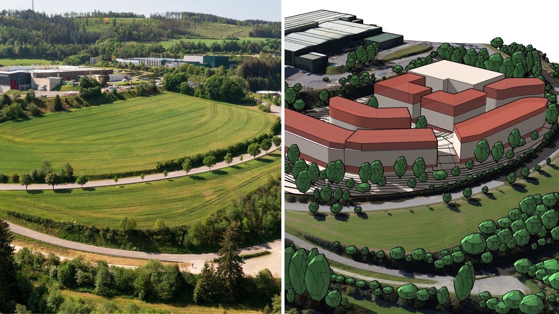 Une extension placée sous le signe de l'économie des ressources à Wiltz