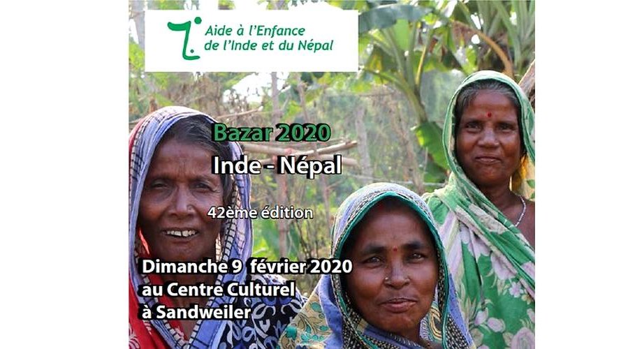 42e Édition bazar Inde – Népal : 9 février 2020