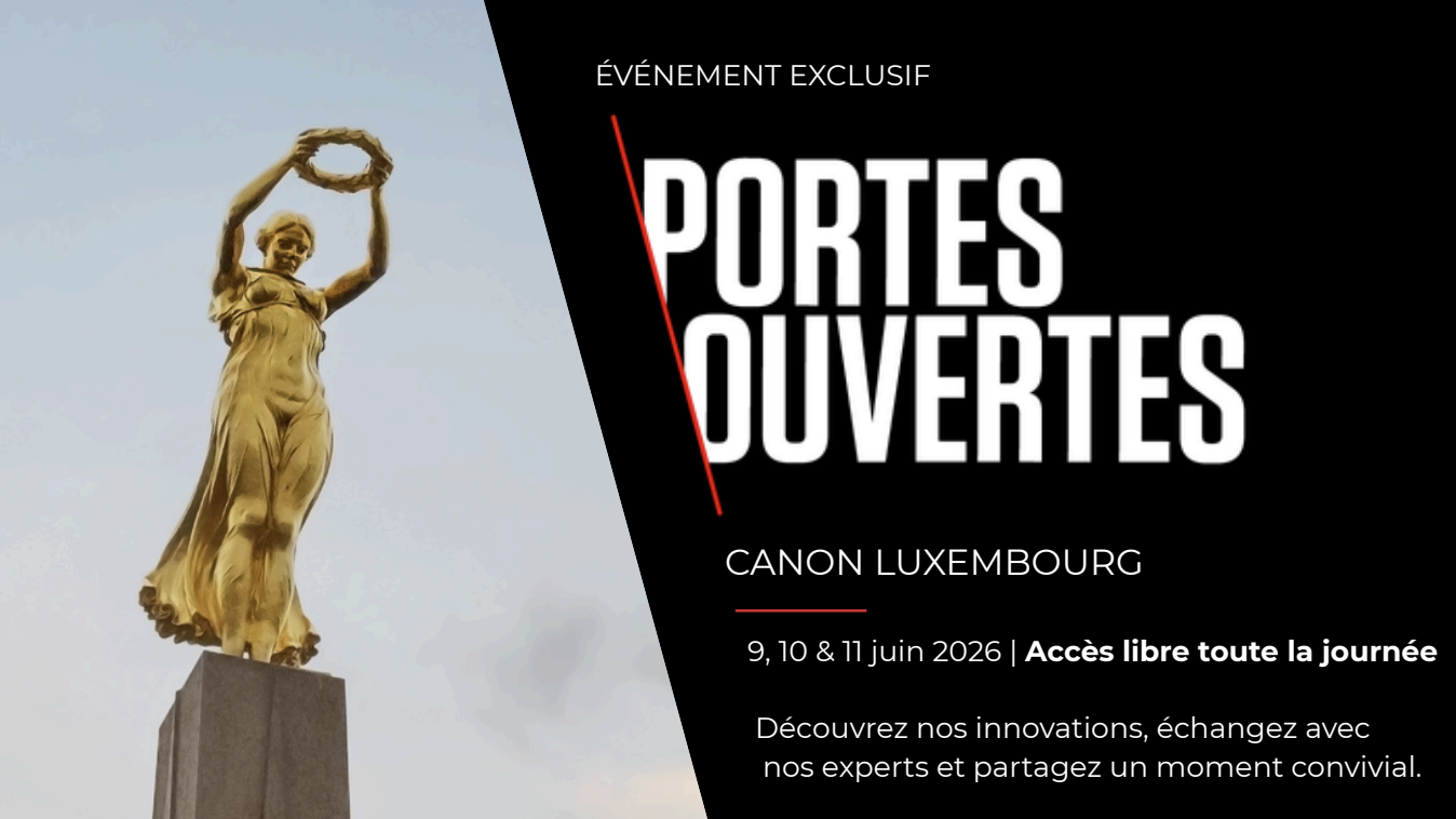 Journées portes ouvertes Canon Luxembourg