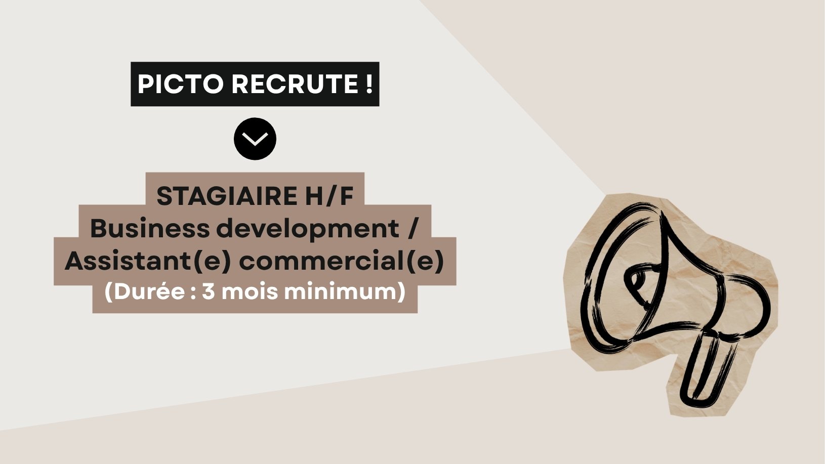 Stage rémunéré – business development / assistant commercial (M/F/X)