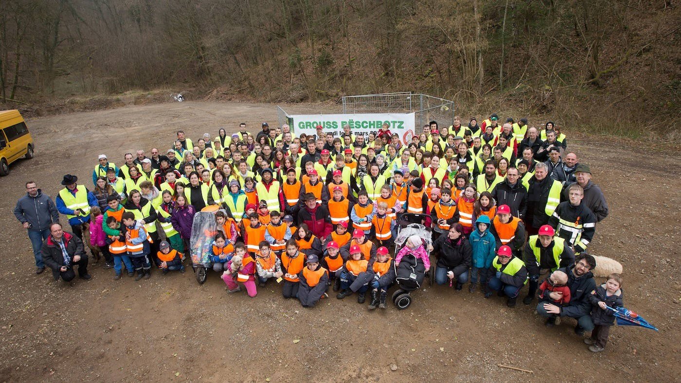 Differdange : Bëschbotzaktioun 2016