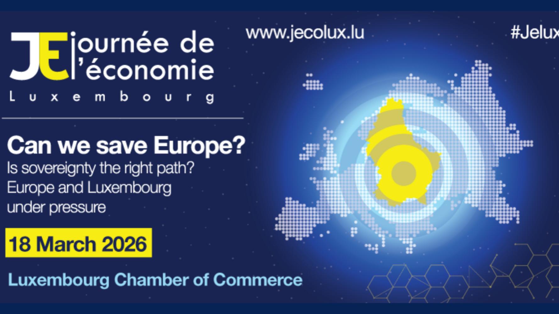 Journée de l'économie - Can we save Europe ?