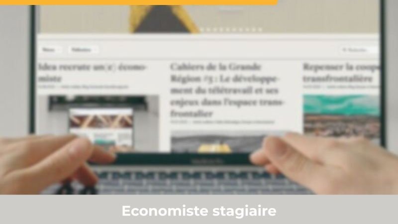 Économiste stagiaire (m/f) / IDEA