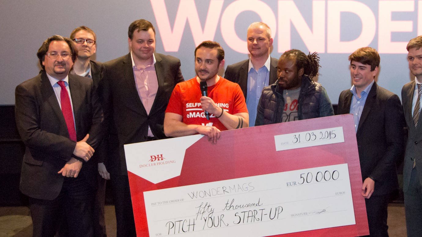Wondermags remporte la première édition de « Pitch your Start-up » par Docler Holding