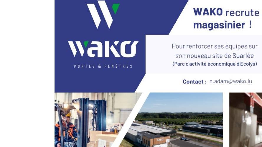 Wako S.A. recrute !