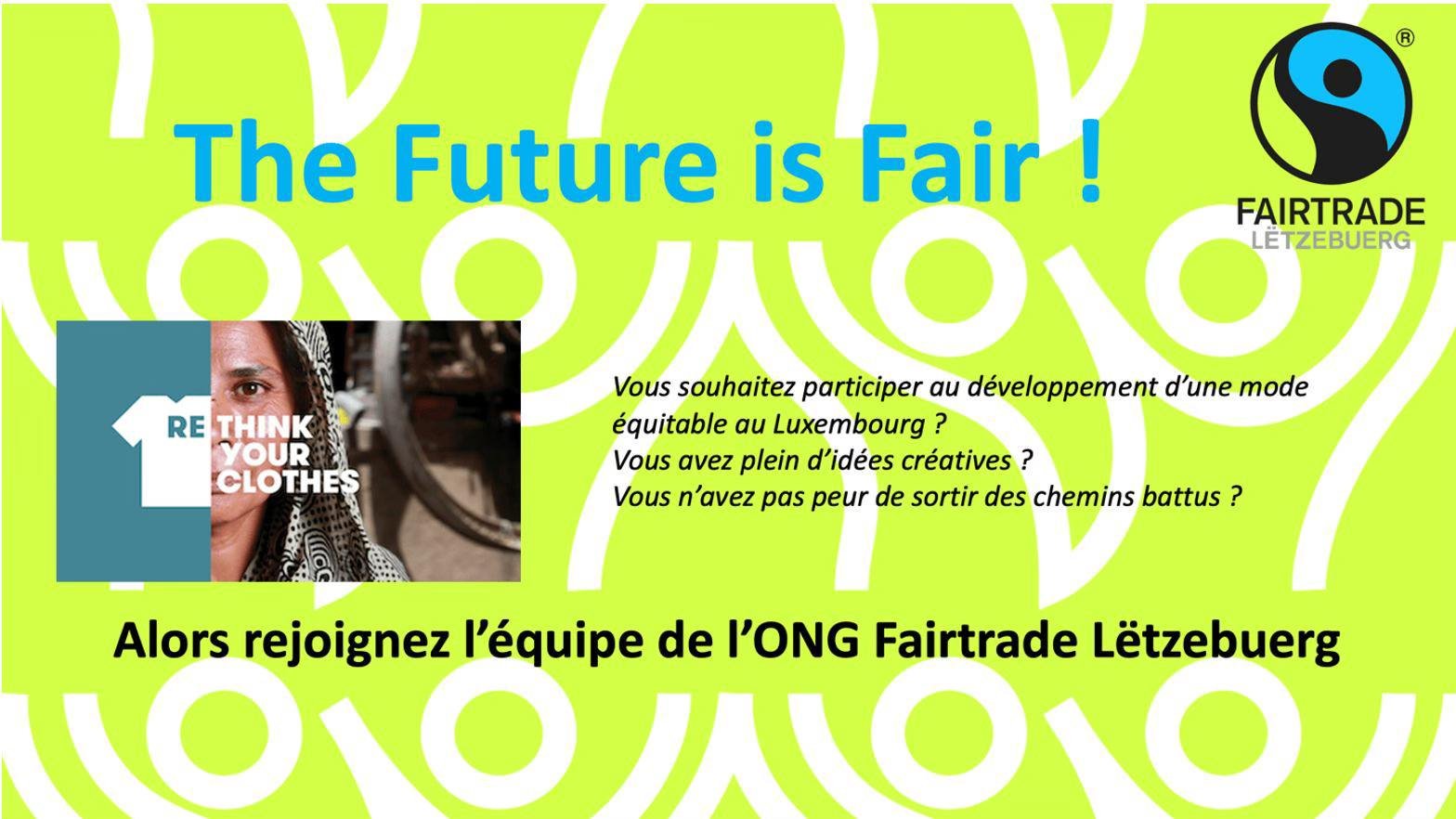 Chargé de projet pour la campagne thématique « Rethink your Clothes » (m/f)