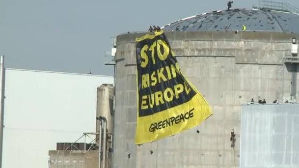 Greenpeace à l'assaut de Fessenheim