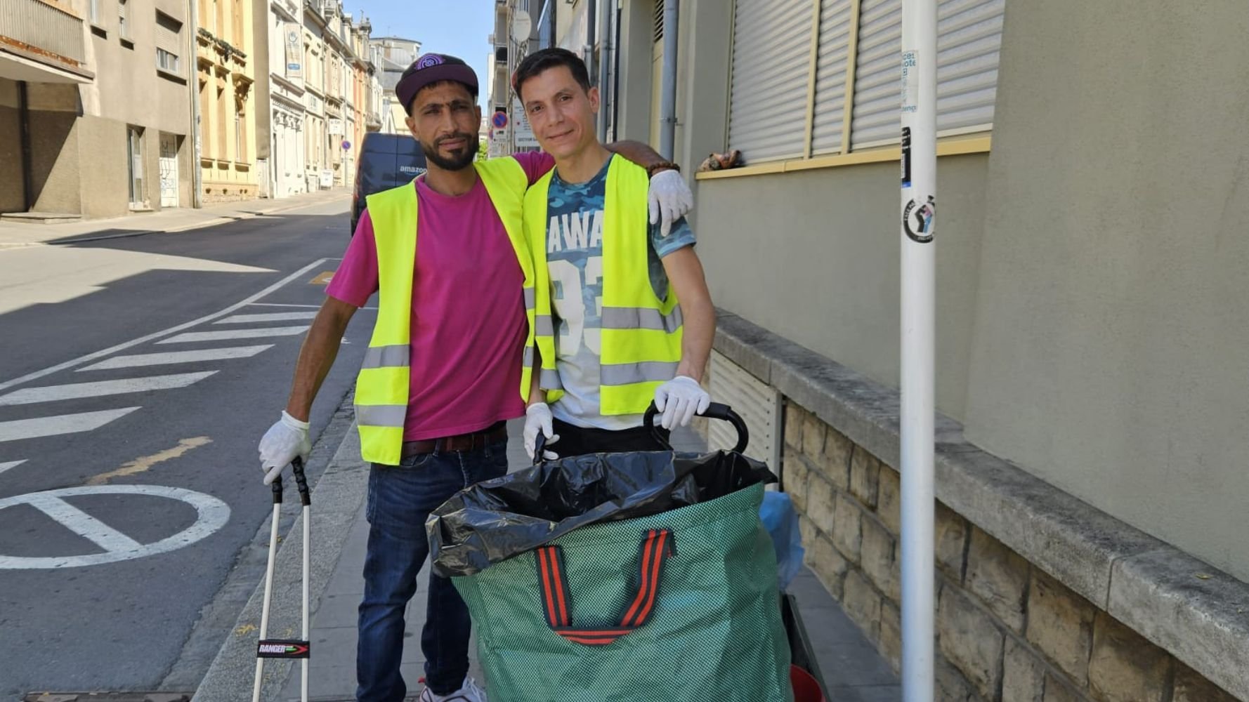 La Stëmm vun der Strooss s'engage pour ses bénéficiaires et leur quartier
