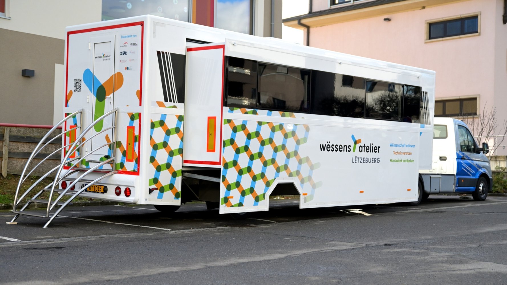 Un nouvel atelier mobile pour les 10 ans du Wëssens-Atelier