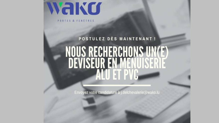 Wako S.A. recrute !