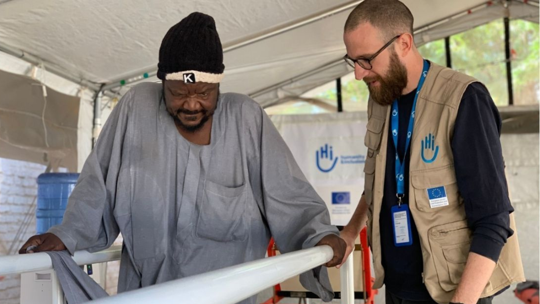 HI fournit des soins de réadaptation aux victimes de guerre au Soudan