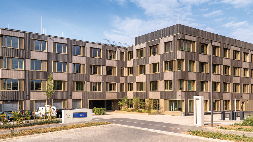 Des bureaux à qualité de vie élevée dans un bâtiment intelligent