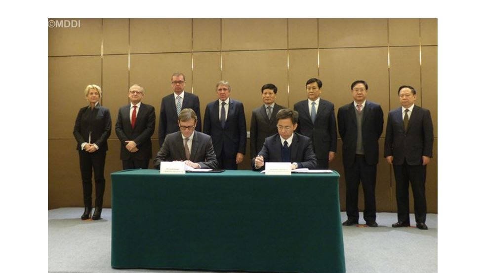 Visite de travail de François Bausch et de Camille Gira en Chine